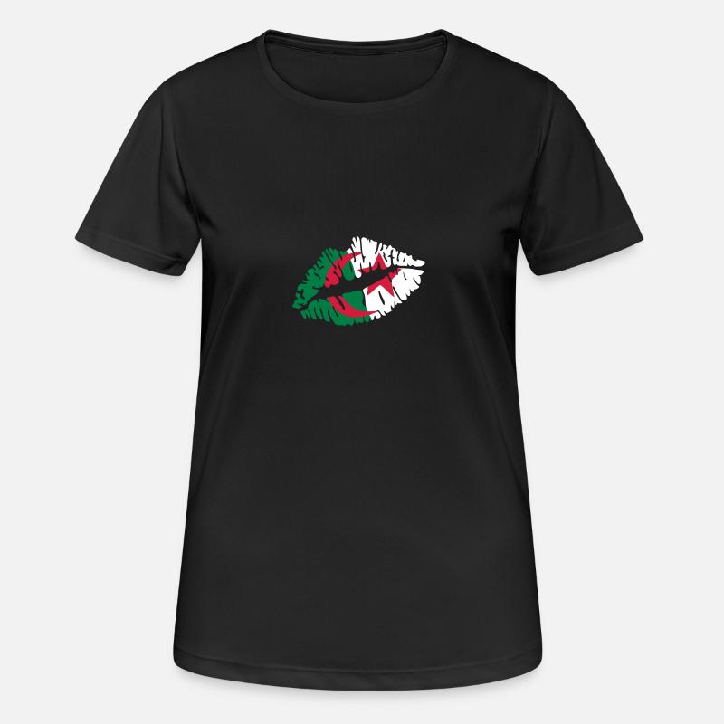 Algeria - Women's Breathable T-Shirt - black