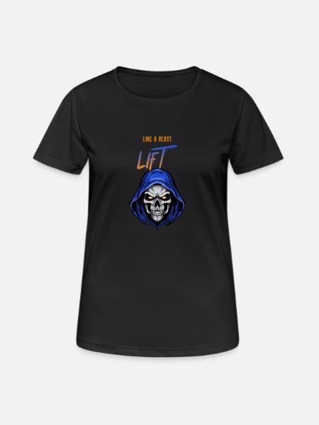 Lift Like A Beast - Women's Breathable T-Shirt - black