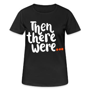 Garçon ou fille enceinte enceinte - T-shirt respirant Femme - noir - Devant - AI Model Female 172 light (172cm)