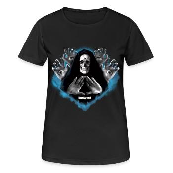 Illuminati - T-shirt respirant Femme - noir - Devant - AI Model Female 172 light (172cm)