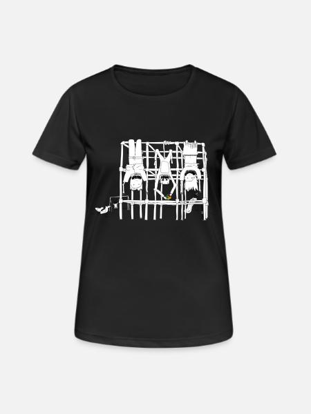 playground - Women's Breathable T-Shirt - black
