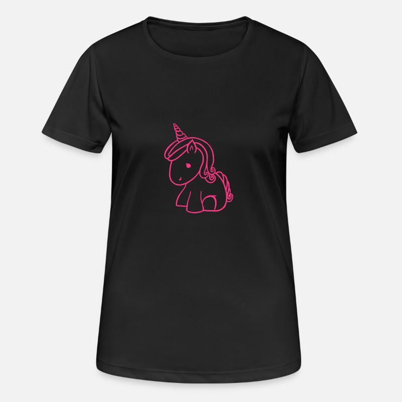 unicorn - Women's Breathable T-Shirt - black