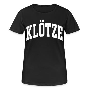 Logs - Women's Breathable T-Shirt - black - Front - AI Model Female 172 light (172cm)