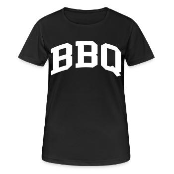 BBQ - Women's Breathable T-Shirt - black - Front - AI Model Female 172 light (172cm)