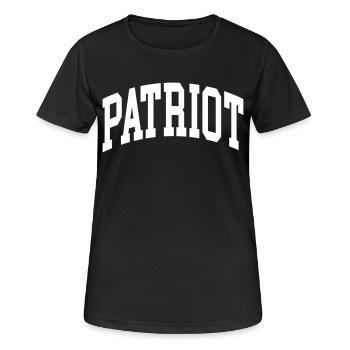 Patriot - Women's Breathable T-Shirt - black - Front - AI Model Female 172 light (172cm)