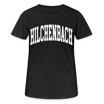 Canton de Hilchenbach - T-shirt respirant Femme - noir - Devant - AI Model Female 172 light (172cm)