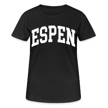 Aspen - Women's Breathable T-Shirt - black - Front - AI Model Female 172 light (172cm)