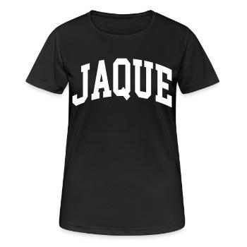 Stéphanie - T-shirt respirant Femme - noir - Devant - AI Model Female 172 light (172cm)