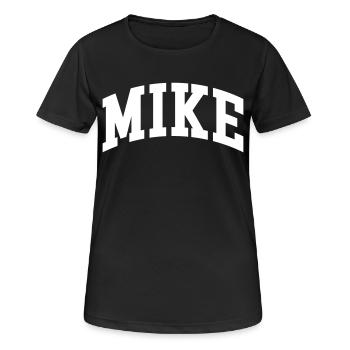 Micro - T-shirt respirant Femme - noir - Devant - AI Model Female 172 light (172cm)