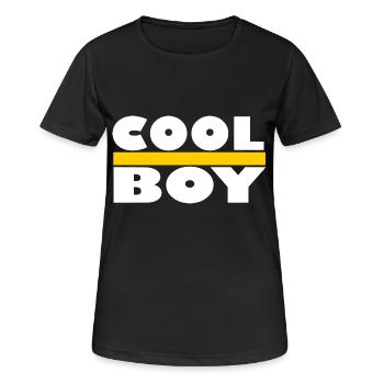 Cool boy - Women's Breathable T-Shirt - black - Front - AI Model Female 172 light (172cm)