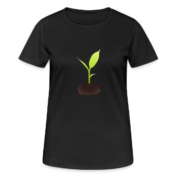 scion Illustration - T-shirt respirant Femme - noir - Devant - AI Model Female 172 light (172cm)
