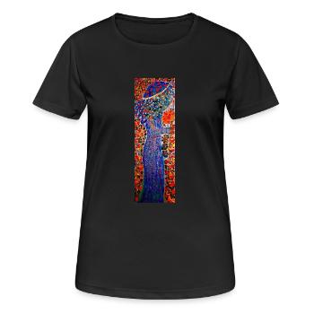 ELEGANCE - Women's Breathable T-Shirt - black - Front - AI Model Female 172 light (172cm)