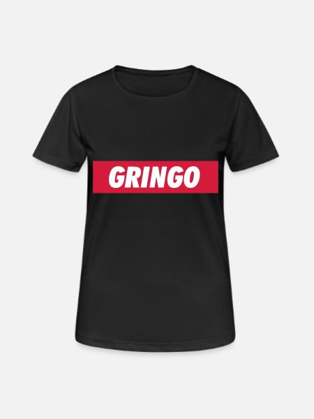 Gringo - Women's Breathable T-Shirt - black