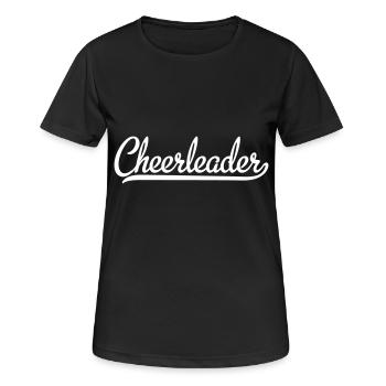 cheerleader - T-shirt respirant Femme - noir - Devant - AI Model Female 172 light (172cm)