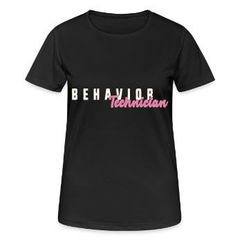 Behavioral Therapy, Behavior Therapy - Women's Breathable T-Shirt - black - Front - AI Model Female 172 light (172cm)