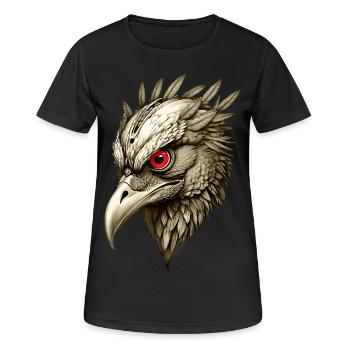 The Bird - Women's Breathable T-Shirt - black - Front - AI Model Female 172 light (172cm)