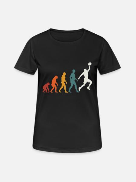 Evolution Basketball Basketball - Women's Breathable T-Shirt - black