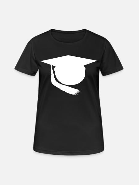 Doktor Hut - Frauen T-Shirt atmungsaktiv - Schwarz