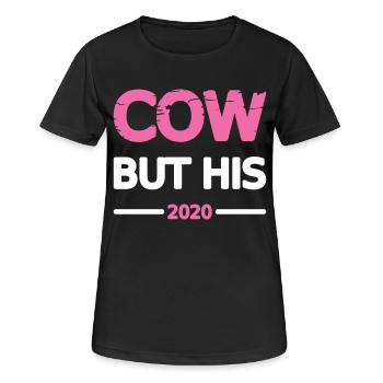 Zicke Pärchen 2020 Frau Design Motiv Grunge Vector - Frauen T-Shirt atmungsaktiv - Schwarz - Vorne - AI Model Female 172 light (172cm)
