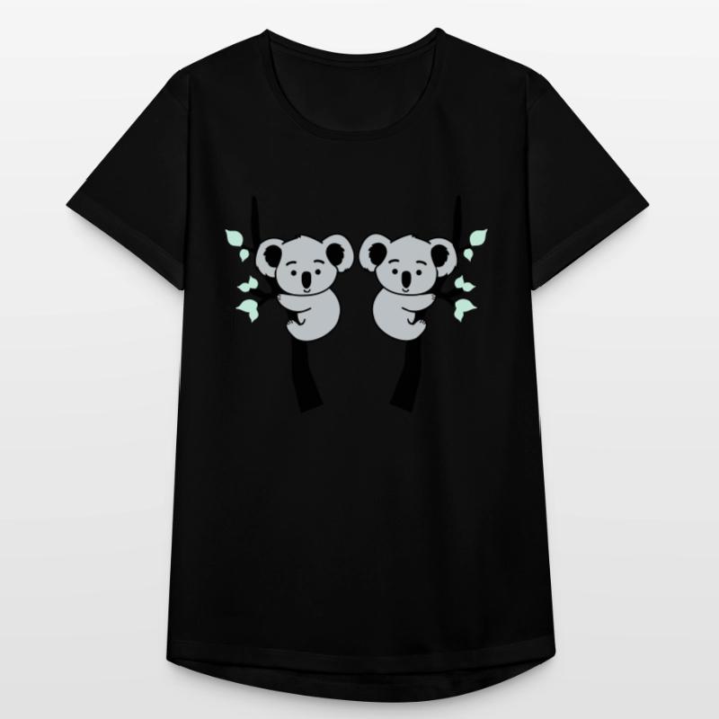 Koala Bear Comic Tree 2 Women's Breathable T-Shirt