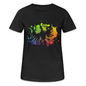 Schützenfest - Bird - Women's Breathable T-Shirt - black - Front - AI Model Female 172 light (172cm)