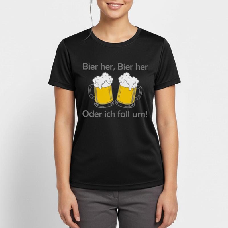 Bees here, Bees here - oder ich fall um! Women's Breathable T-Shirt