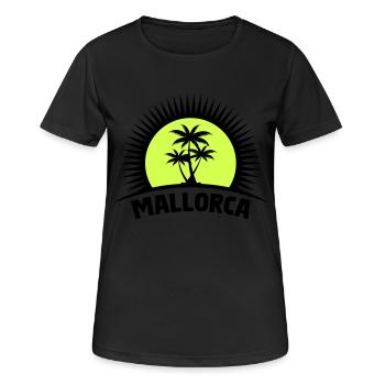 Majorca - Women's Breathable T-Shirt - black - Front - AI Model Female 172 light (172cm)