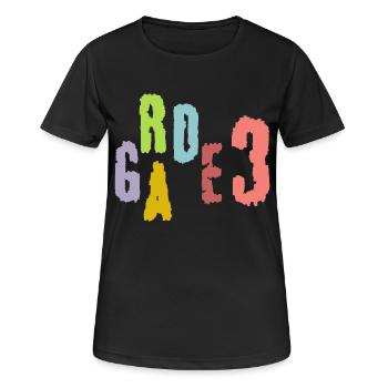 back to school grade 3 third grade - Women's Breathable T-Shirt - black - Front - AI Model Female 172 light (172cm)