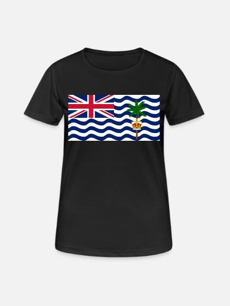 British Indian Ocean Territory - Women's Breathable T-Shirt - black