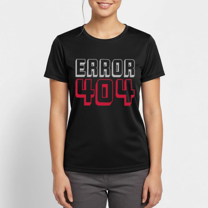 Error 404 Computer Connection Women's Breathable T-Shirt
