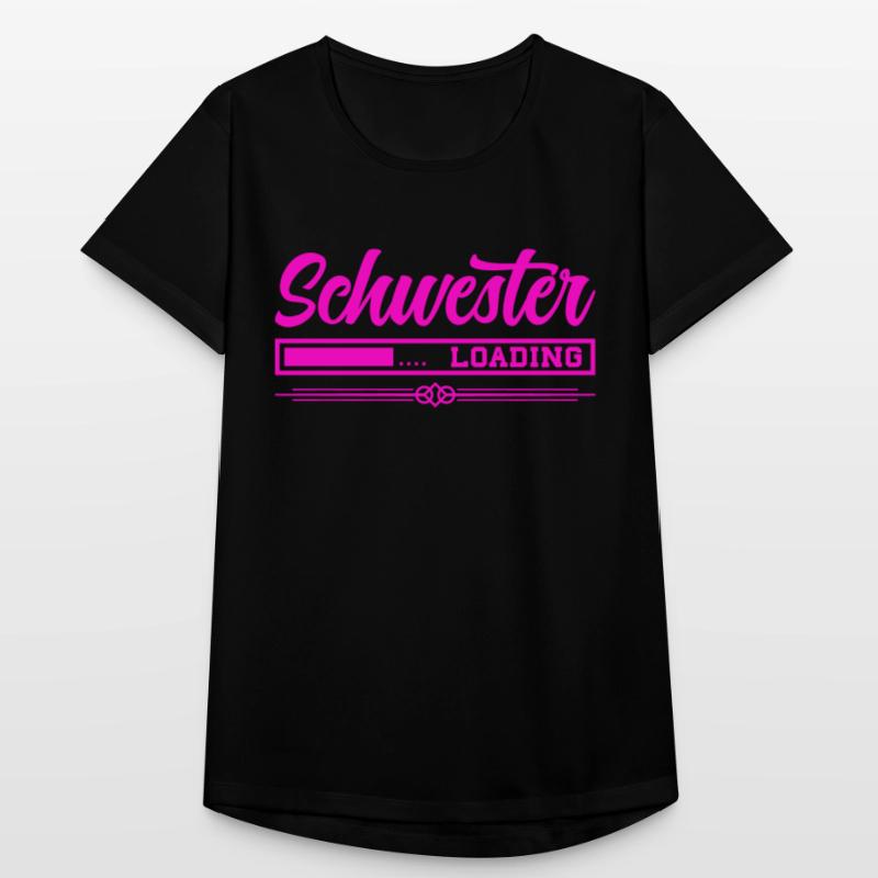schwester loading Frauen T-Shirt atmungsaktiv