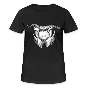 Insecte - Guêpe - Abeille - T-shirt respirant Femme - noir - Devant - AI Model Female 172 light (172cm)