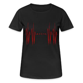 Choreograph Tanzlehrer - Frauen T-Shirt atmungsaktiv - Schwarz - Vorne - AI Model Female 172 light (172cm)