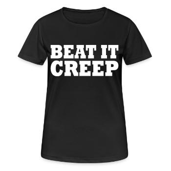 Beat it creep - Women's Breathable T-Shirt - black - Front - AI Model Female 172 light (172cm)