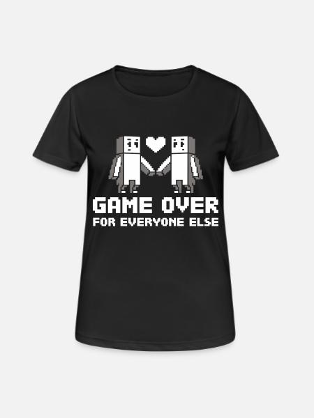 Game over for everyone else - Women's Breathable T-Shirt - black