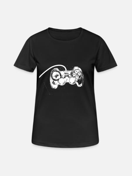 Gamer - Women's Breathable T-Shirt - black