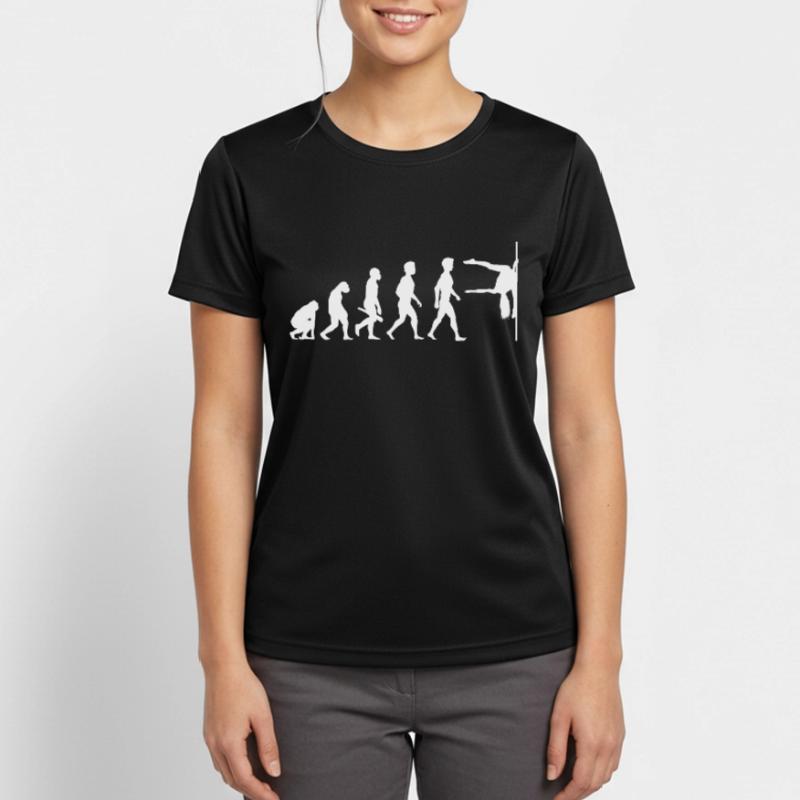 Evolution Poledance Pole Dancing Stange Tanzen Women's Breathable T-Shirt