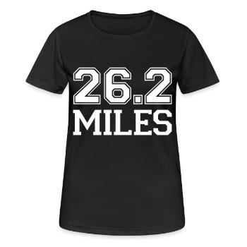 Marathon - Women's Breathable T-Shirt - black - Front - AI Model Female 172 light (172cm)