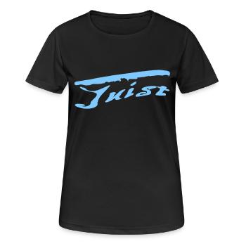 Juist Tattoo - Frauen T-Shirt atmungsaktiv - Schwarz - Vorne - AI Model Female 172 light (172cm)