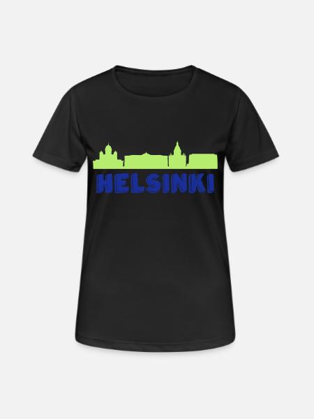 Helsinki - Women's Breathable T-Shirt - black