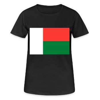 Madagascar - Women's Breathable T-Shirt - black - Front - AI Model Female 172 light (172cm)