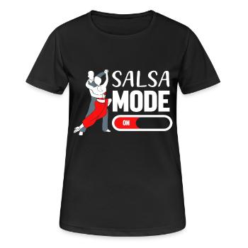 Salsa Dancer Dancer - Women's Breathable T-Shirt - black - Front - AI Model Female 172 light (172cm)