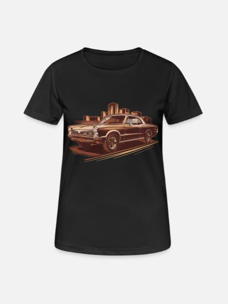 1966 GTO Classic Car Old Car - Women's Breathable T-Shirt - black