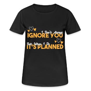 Behavioral Therapy, Behavior Therapy - Women's Breathable T-Shirt - black - Front - AI Model Female 172 light (172cm)