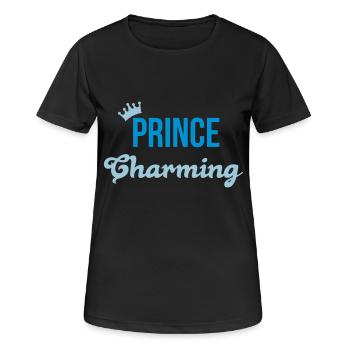 Prince - Women's Breathable T-Shirt - black - Front - AI Model Female 172 light (172cm)