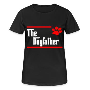 le chien de garde - T-shirt respirant Femme - noir - Devant - AI Model Female 172 light (172cm)