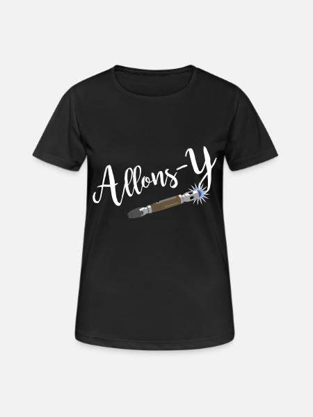 Allonsy - Women's Breathable T-Shirt - black