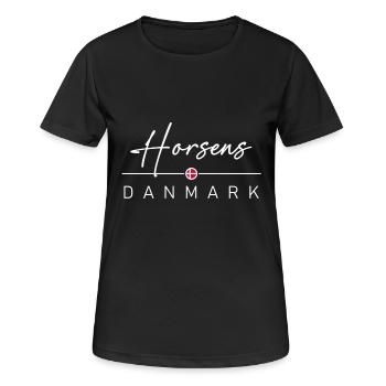 Dänemark - Horsens - Danemark - Danemark - T-shirt respirant Femme - noir - Devant - AI Model Female 172 light (172cm)