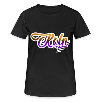 Cologne - Women's Breathable T-Shirt - black - Front - AI Model Female 172 light (172cm)