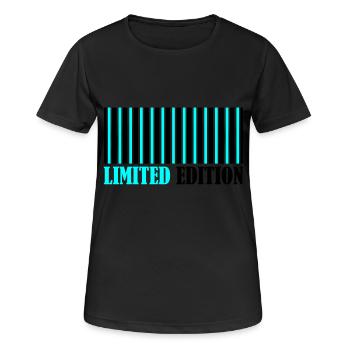 Barcode Limited Edition - Frauen T-Shirt atmungsaktiv - Schwarz - Vorne - AI Model Female 172 light (172cm)